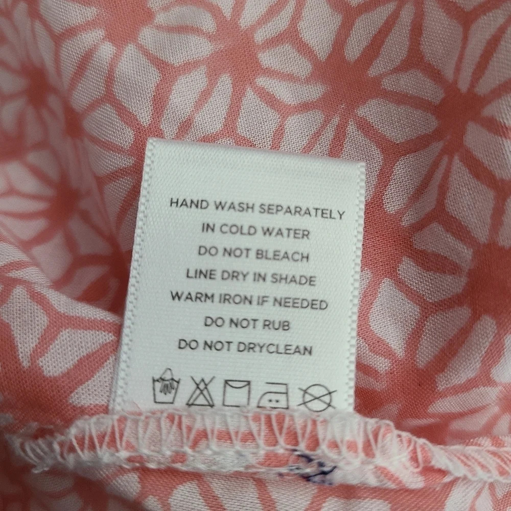 Roberta Roller Rabbit Fringe Off Shoulder Top XS - image 7